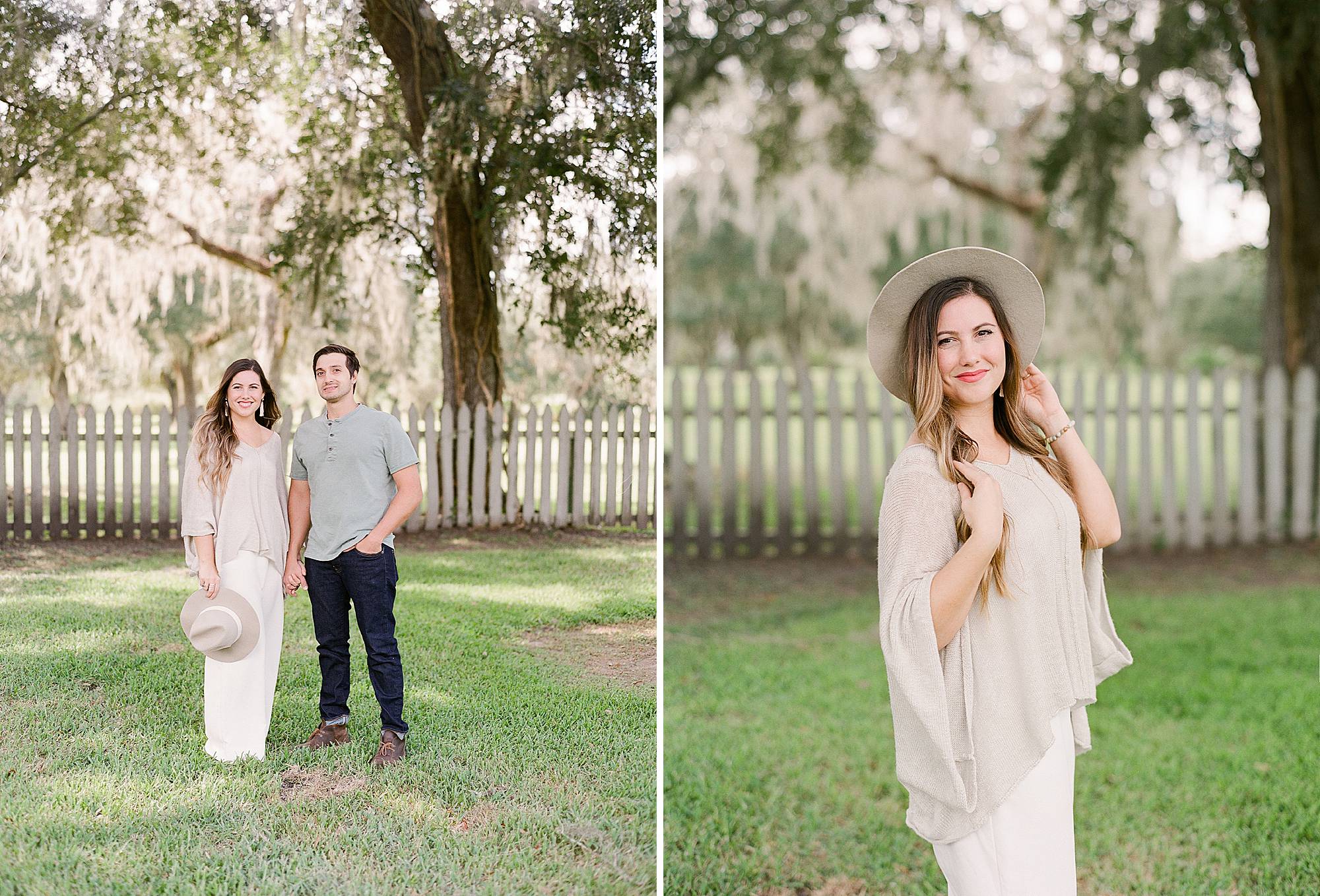 Husband and wife take anniversary images in lafayette louisiana