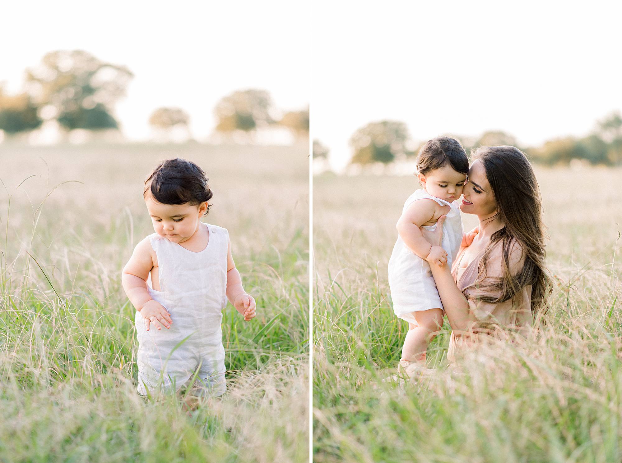 field family photography of mom and baby boy