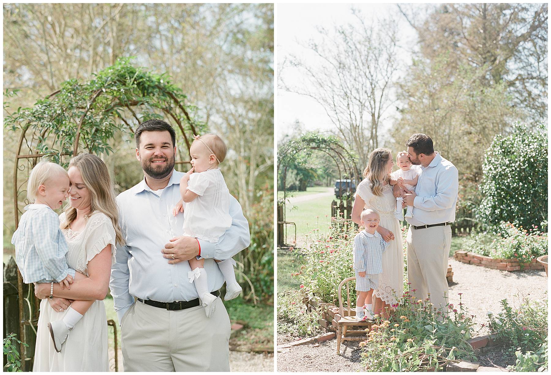 Family lifestyle outdoor session